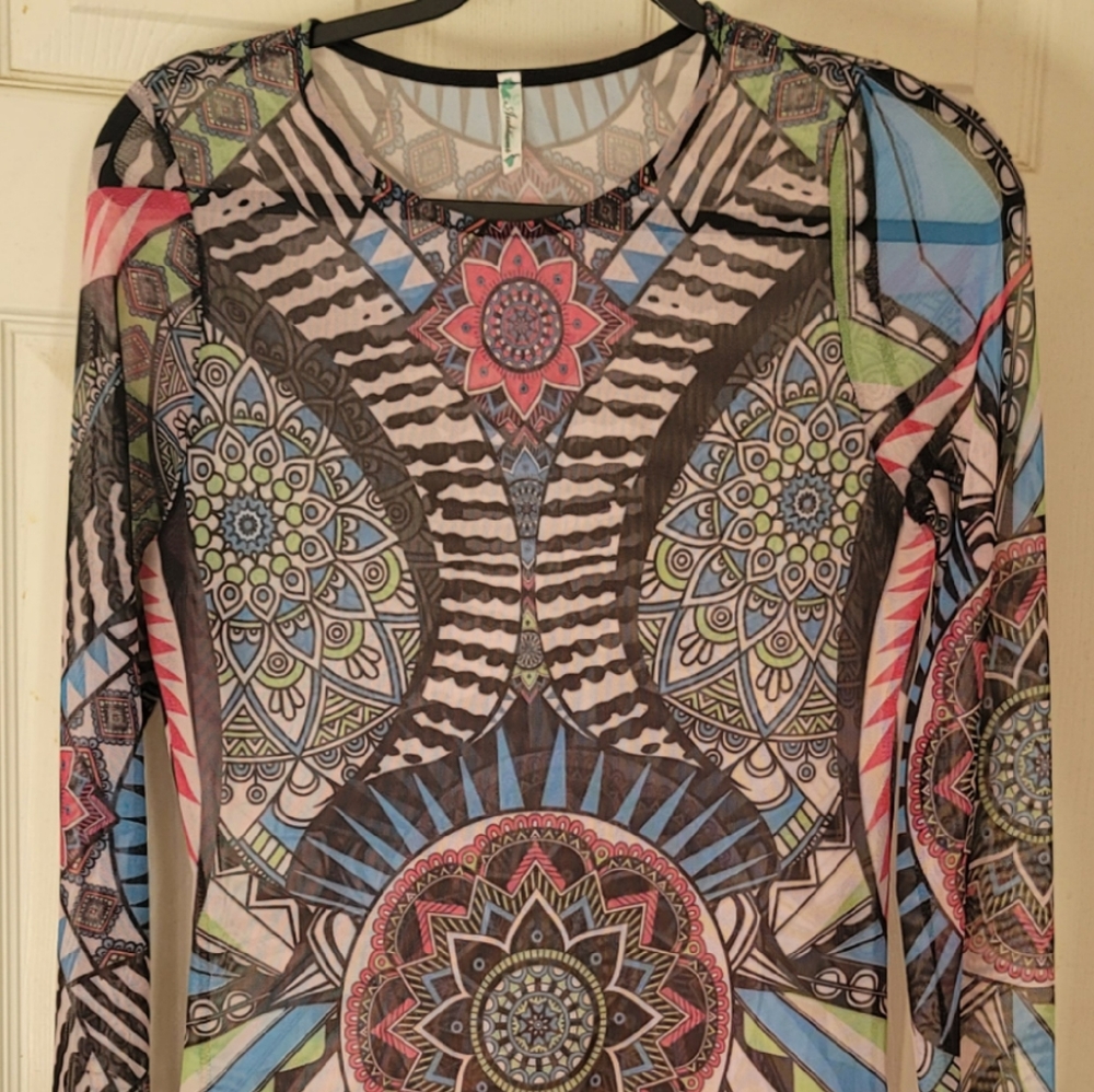Mesh Dress, Size 1X